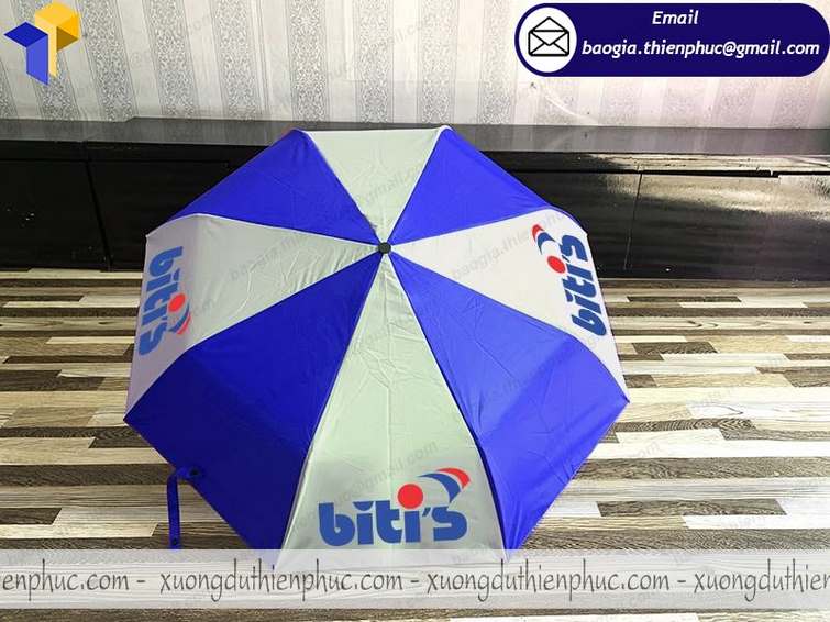ô dù cầm tay in logo